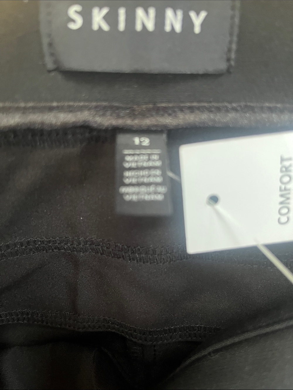 White House Black Market Black Stretch Skinny Pants - Picture 3 of 5